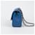 Chanel Mini borsa a tracolla Chevron classica Blu - vista 5
