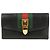 Gucci Silvi Long Wallet Schwarz