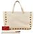 Valentino Borsa Shopper e Borsa a Spalla Roman Stud Bianco