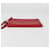 Bamboo Gucci Clutch in bambù Rosso  - vista 6