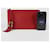 Bamboo Gucci Clutch in bambù Rosso  - vista 8