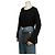 Chanel Clutch Mediano Chevron Boy Negro - vista 14