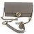 Gucci Carteira mini corrente entrelaçada crossbody Marrom