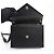 Saint Laurent Borsa a tracolla incrociata Gaby Mini Shachel Nero - vista 12