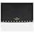 Valentino Clutch Envelope Rockstud Nero  - vista 4
