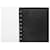 Valentino Clutch Envelope Rockstud Nero  - vista 5