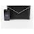 Valentino Clutch Envelope Rockstud Nero  - vista 9
