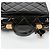 Chanel Schultertasche mit Klappe und Obergriff Schwarz - Ansicht 7