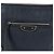 Balenciaga Clutch Media con Bordo Metallico Classico Blu - vista 2