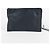 Balenciaga Clutch Media con Bordo Metallico Classico Blu - vista 4