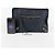 Balenciaga Clutch Media con Bordo Metallico Classico Blu - vista 9