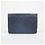 Chanel Clutch Grande Metal Boy Blu - vista 5