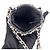 Chanel Bolso cruzado de malla con soporte para teléfono Negro - vista 7