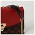 Louis Vuitton Borsa a tracolla incrociata Placid Graceful Rosso - vista 3