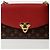 Louis Vuitton Borsa a tracolla a catena Placid semplice Marrone - vista 2