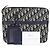 Dior Borsa Clutch da Viaggio Blu