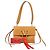 Valentino Borsa a spalla con patta logo Marrone