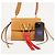 Valentino Borsa a spalla con patta logo Marrone - vista 12