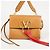 Valentino Borsa a spalla con patta logo Marrone - vista 2