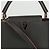 Louis Vuitton Borsa Tote e a Spalla Capucines MM Marrone - vista 2