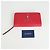 Fendi Portafoglio lungo rotondo con zip Rosso - vista 8