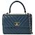 Trendy CC Chanel Borsa Tote e a Spalla CC Small Trendy Blu