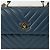 Trendy CC Chanel Borsa Tote e a Spalla CC Small Trendy Blu - vista 2