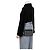 Valentino Borsa a tracolla incrociata Rockstud Mini con catena Nero - vista 11