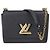 Louis Vuitton Borsa a Spalla Crossbody Twist MM Nero