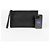 Valentino Clutch con tracolla Rockstud Nero - vista 9
