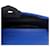Saint Laurent Clutch Cassandra Blu - vista 10