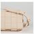 Bottega Veneta Borsa a spalla incrociata Cassette Small Bianco - vista 2