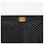 Chanel Clutch Medio Chevron Boy Nero - vista 3