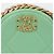 Chanel Borsa a tracolla incrociata mini catena rotonda Verde - vista 3
