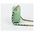 Chanel Borsa a tracolla incrociata mini catena rotonda Verde - vista 5