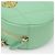 Chanel Borsa a tracolla incrociata mini catena rotonda Verde - vista 7