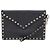 Valentino Clutch con tracolla Rockstud Nero