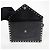 Valentino Clutch con tracolla Rockstud Nero - vista 8