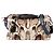 Fendi Borsa a Spalla Leopard by the Way Bianco