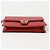 Gucci Roter Mini-Leder-Wallet mit Kette - Ansicht 6