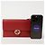 Gucci Roter Mini-Leder-Wallet mit Kette - Ansicht 8