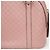 Gucci Borsa a spalla mini a forma di cupola Rosa - vista 5