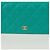 Chanel Cartera Larga Clásica Timeless de Caviar Azul - vista 2