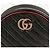 Gucci Borsa a tracolla rotonda mini GG Marmont Nero - vista 3