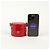 Chanel Mini bolsa de cosméticos cruzada Roja - vista 9