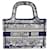 Book Tote Dior Tote Mini Libro Tuileries Blu