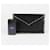 Valentino Clutch Envelope Rockstud Nero - vista 8