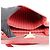 Louis Vuitton Borsa a Spalla Pochette Metis MM Empreinte Rosso - vista 11