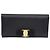 Salvatore Ferragamo Bar Long Wallet mit Klappe Schwarz