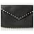Valentino Borsa Clutch Envelope Rockstud Nero - vista 3